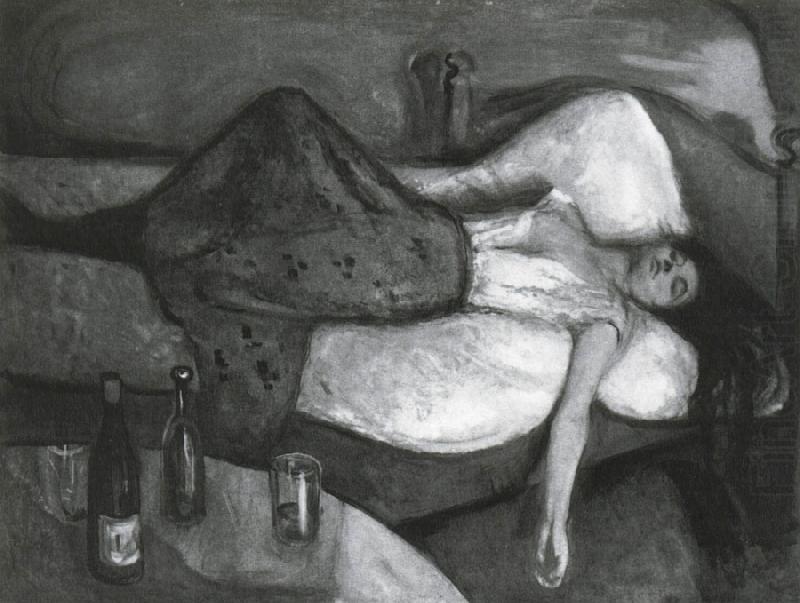Edvard Munch Der Tag Danach china oil painting image